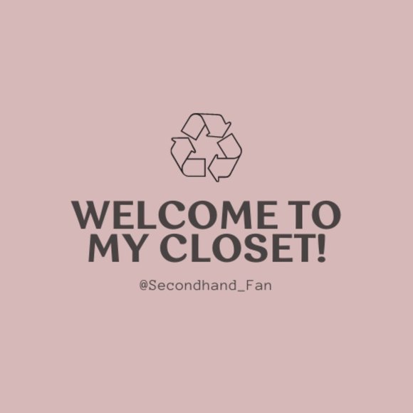 WELCOME TO MY CLOSET! (@Secondhand_Fan) - Picture 1 of 1